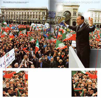 Berlusconi Retouche